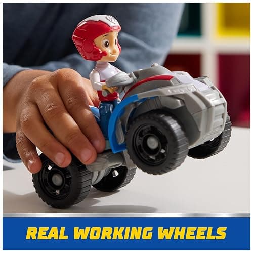 Paw Patrol, Ryder’s ATV Toy Vehicle with Collectible Action Figure, Sustainably Minded Kids Toys for Boys & Girls Ages 3 and Up thumbnail 4