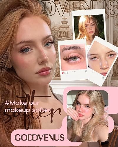 Brown Lash Clusters Natural For Soft Glam 300Pcs Wispy Lashes Cluster Eyelash Cluster Extensions C Curve Individual Lashes DIY Lash Extension Waterproof & Long - Lasting (10-16mm) thumbnail 3