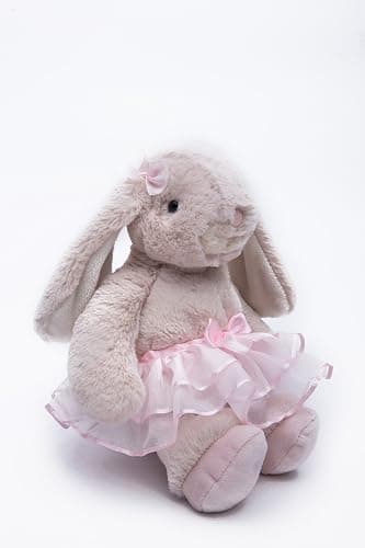 DILLY DUDU Ballerina/Ballet Bunny Plush Toy Stuffed Animal Rabbit Doll 10-inch(Pink) thumbnail 6