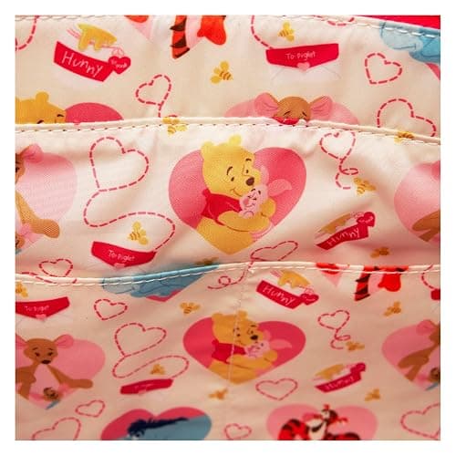 Loungefly Disney Winnie The Pooh Love Convertible Backpack and Tote Bag thumbnail 9