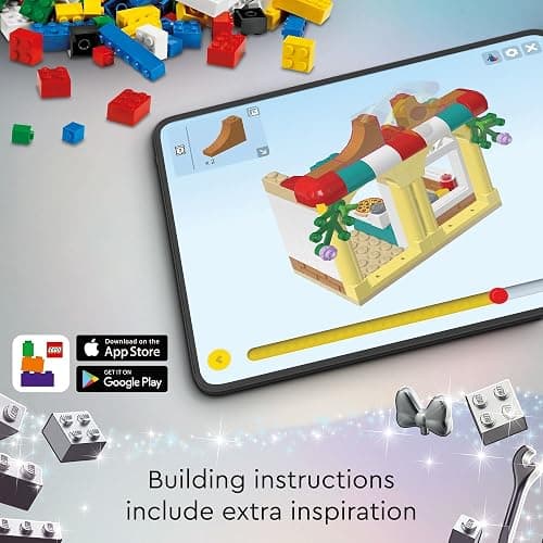 LEGO Disney Classic 100 Years of Disney Animation Icons 43221 Buildable Disney Toy with Mickey Mouse Minifigure, Classic Disney Wall Art, Fun Toys for Kids Ages 6+ thumbnail 5