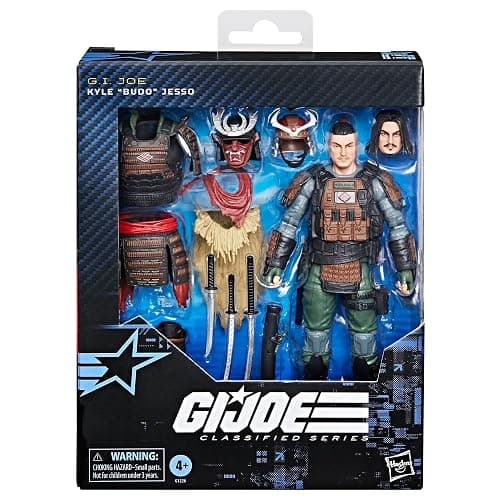 G.I. Joe Classified Series #174, Kyle Budo Jesso, Deluxe Collectible 6 Inch Samurai Action Figure with 19 Accessories thumbnail 3