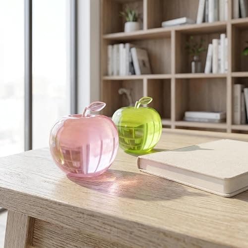 Mtbricey 2 PCS Apple Squishy Fidget Toys Stress Balls Squeezy Squishies Fruit Sensory Stress Relief Toys for Adults Anxiety Relief Desk Toy Realistic Soft Squeeze Fruit Fidget thumbnail 2