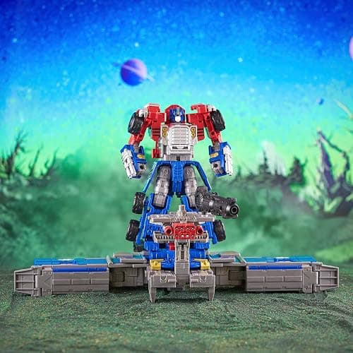 Transformers Toys Legacy Evolution Commander Armada Universe Optimus Prime Toy, 7.5-inch, Action Figure for Boys and Girls Ages 8 and Up thumbnail 7