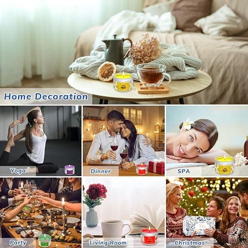 Complete Candle Making Kits for Adults Beginners, DIY Candle Making Supplies Include Soy Wax,Wax Melter,Scents,Dyes,Wicks,Wicks Sticker,Candle Tins & More-Full Candle Maker Set - Arts & Crafts Kits thumbnail 9