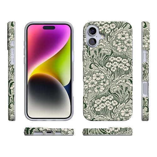 Casely iPhone 16 Case | Mystic Meadow | Green Gardens | Compatible with MagSafe | Classic Ultra Slim Design thumbnail 6