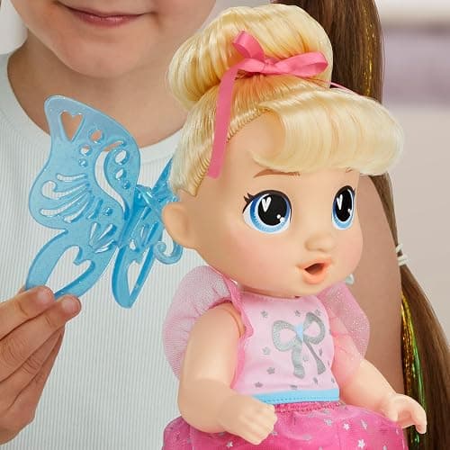Baby Alive Fairy Fashions Harper Hugs Doll with Clothes Accessories, Blonde Hair, 11 Inches, Toys for 3 Year Old Girls and Boys & Up (Amazon Exclusive) thumbnail 8