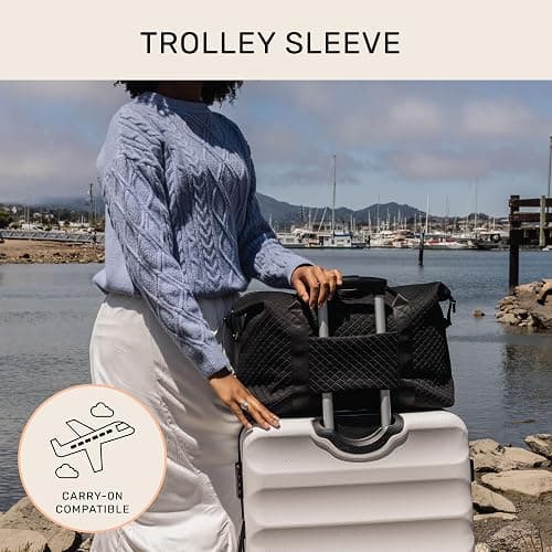Jadyn Lola Travel Bag, Weekender/Overnight Duffel, Gym Tote Bag for Women, Men thumbnail 3