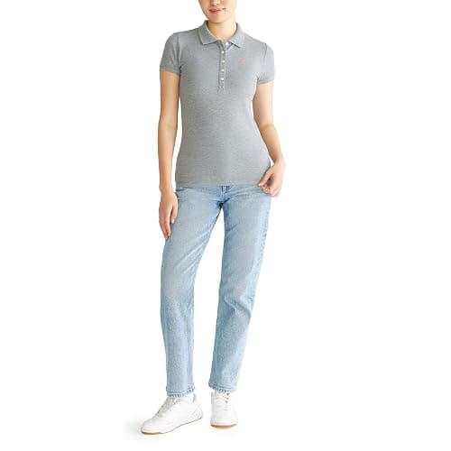 Aeropostale Women's Aero Solid A87 Polo thumbnail 5