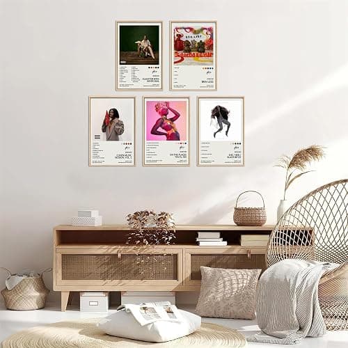WIFZSASK Doechii Poster mit Albumcover, limitierte Auflage, ungerahmt, 20 x 30 cm, Leinwandposter, Wandkunst, Dekordruck, Bild, Gemälde für Wohnzimmer, Schlafzimmer, Dekoration thumbnail 3