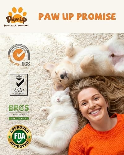 PAWUP Freeze Dried Cat & Dog Treats, Natural Quail Egg Yolk, Single Ingredient, High-Protein Pet Snacks for Skin & Coat Health, No Artificial Additives, 9.2 oz | Cat Food Topper, Kitten Treats, Premium Quality Protein, Rawhide Free, Gluten&Grain Free thumbnail 6