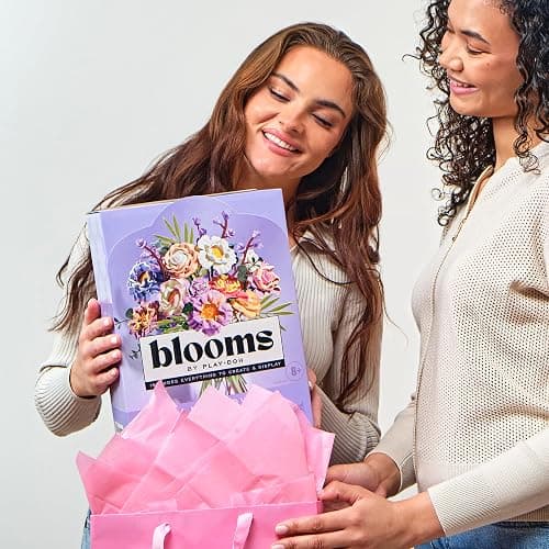 Play-Doh Blooms Meadow Flower Bouquet Making Kit | Floral Crafts for Adults & Teens, DIY Relaxing Home Décor Set thumbnail 9