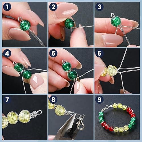 FANDAMEI Craft Wire 20 Gauge 98 Feet, Silver Wire for Jewelry Making, Aluminum Wire for Crafts, Sculpting, Beading. Metal Bendable for DIY, Christmas Floral Craft, Decoration, Jewelry Making thumbnail 6