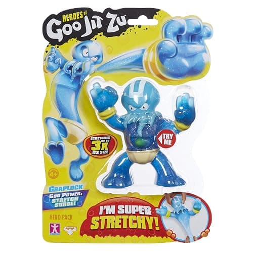 Heroes of Goo Jit Zu - Single Stretchy Octopus Action Figure, Hydro thumbnail 2