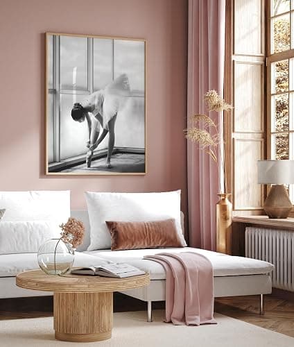 Monem Art Ballerina Preparation Poster - Ballet Dancer Print - Photography Design - Black & White Art - Ballet Style - Dance Print - Bedroom or Dance Studio Decor - 8x10 UNFRAMED Wall Art thumbnail 6