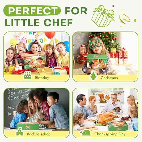 Toddler Cooking Set with Storage Box-Kids Kitchen Set,Safe PP Material Montessori Kitchen Tools for Real Cooking,Dishwasher Safe,Fun Bird-Shaped Organizer Toddler Knife Set thumbnail 8