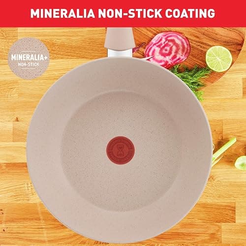 Tefal Delight Poêle wok 28 cm, Revêtement antiadhésif sûr, Indicateur de température, Corps aluminium 100% recyclé, Tous feux, Fabriqué en France G2931902 thumbnail 5