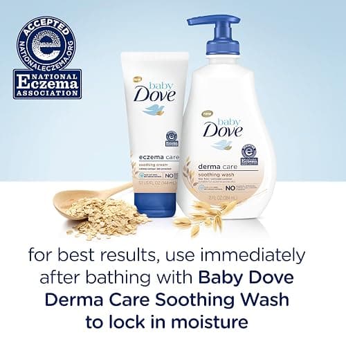 Baby Dove Derma Care Soothing Wash 13 oz and Soothing Cream 5.1 oz Eczema Care Set for Sensitive Skin thumbnail 7