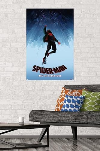 Trends International Marvel Spider-Man - Into The Spider-Verse - Falling Wall Poster, 22.375" x 34", Unframed Version thumbnail 3