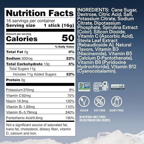 Liquid I.V.® Hydration Multiplier - Arctic Raspberry | Electrolyte Powder Drink Mix | 1 Pack (16 Servings) thumbnail 2