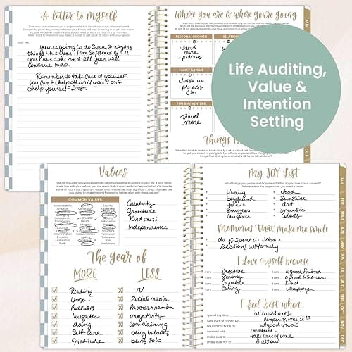 bloom daily planners 2026 Planner (January to December) - 8.5” x 11” Weekly & Monthly Dated Agenda Organizer Book with Stickers & Tabs - Flexible Soft Cover - Checkered thumbnail 4