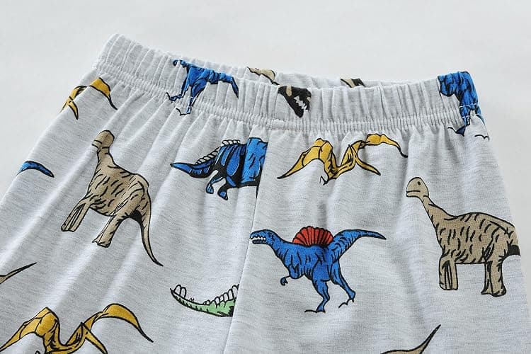 Little Hand Toddler Baby Boys Pajamas Monster Truck Summer Pjs Sleepwear Cotton Kids Short Sets Clothes thumbnail 6