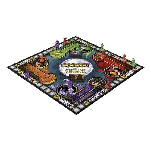 Hasbro Gaming Sorry! Board Game: Disney Villains Edition Kids Game, Family Games for Ages 6 and Up (Amazon Exclusive) - Green thumbnail 4