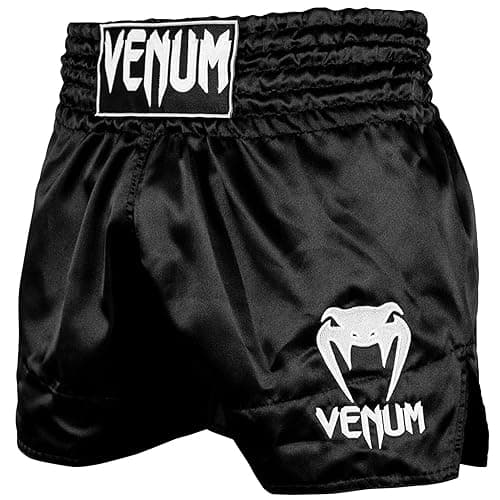 Venum Men's Classic Muay Thai Shorts Muay Thai Shorts - L - Black/White