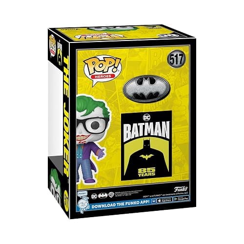 Funko Pop Movies: Batman's 85th Anniversary - The Joker - Collectable Vinyl Figure - Gift Idea - Official Merchandise - Toys for Kids & Adults - Superheroes Fans - Model Figure for Collectors thumbnail 3