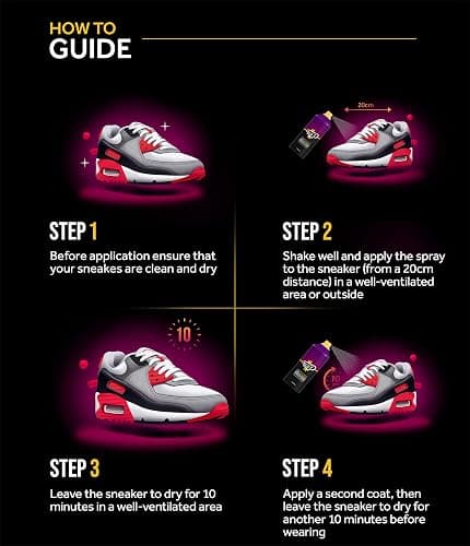 Crep Protect Shoe Protector Spray - Rain & Stain Waterproof Nano Protection for Sneaker, Leather, Nubuck, Suede & Canvas thumbnail 6