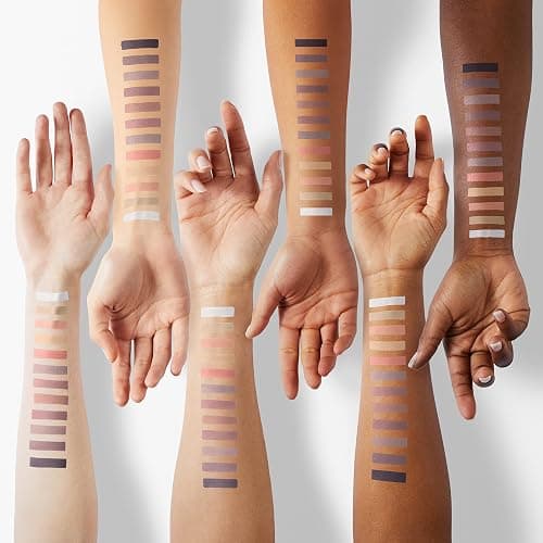 BestLand 2 Pack 12 Colors Makeup Nude Colors Eyeshadow Palette Natural Nude Matte Shimmer Glitter Pigment Eye Shadow Pallete Set Waterproof Smokey Professional Beauty Makeup Kit (2 PCS) - Matte + Shimmer thumbnail 4