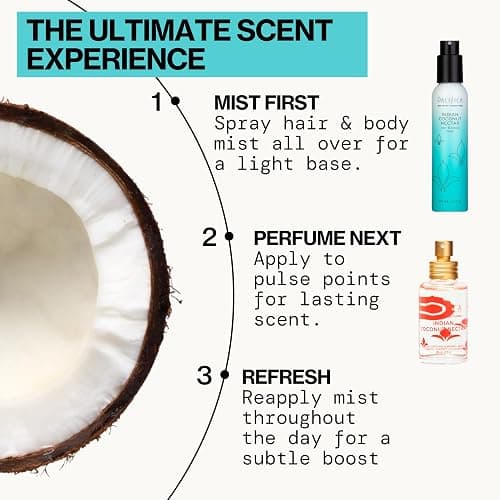 Pacifica Indian Coconut Nectar Perfume Spray – Tropical Vanilla & Coconut Fragrance, Layerable Beachy Perfume for Women, Clean, Non-Toxic, Vegan & Cruelty-Free Formula, All-Day Long Lasting thumbnail 12