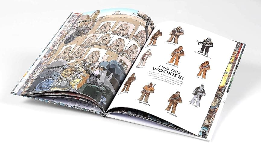 Star Wars: Where's the Wookiee? Deluxe: Search for Chewie in 30 Scenes! (Star Wars Search and Find) thumbnail 4