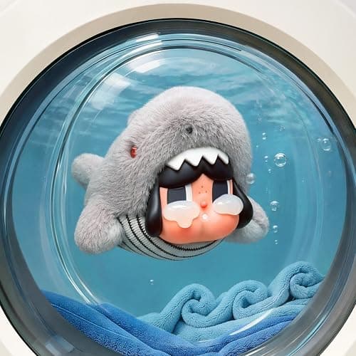 POP MART Crybaby Cry Me an Ocean Series - Vinyl Plush Pendant Blind Box, Bag Charm, Beach Bag Accessories, Collectible Holiday Birthday Gifts for Kids Adults, Single Box thumbnail 4