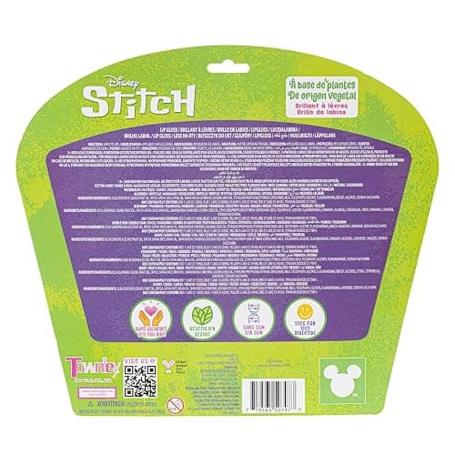 Stitch 10 Piece Plant Based Lip Gloss, Girls Party Favours, First Makeup Set for Girl, Perfect for Parties, Sleepovers and Birthday Gifts, Ages 3+, by Townley Girl thumbnail 9