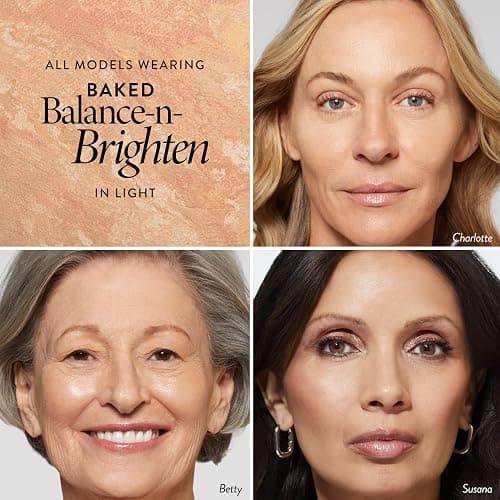 LAURA GELLER NEW YORK Award-Winning Baked Balance-n-Brighten Color Correcting Powder Foundation - Light - Buildable Light to Medium Coverage - Demi-Matte Natural Finish thumbnail 2