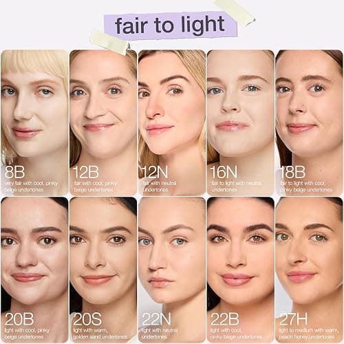tarte face tape foundation – Full-Coverage 12hr Waterproof Makeup, Hydrating & Smoothing with a Natural Matte Finish for Transfer-Proof Comfortable Long-Wear Foundation, Vegan & Cruelty-Free thumbnail 9