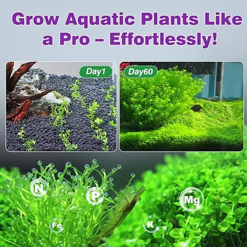 Hygger CO2 Upgraded Aquarium Soil Water Grass Mud, Ideal for Fish Tank Aquascaping Aquarium Substrate Soil for Plants and Shrimps, No Need to Wash (8.8 Pounds) thumbnail 4