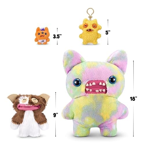 Fuggler Gremlins 9-inch Assortment Series 1 (Gizmo) by ZURU, Funny Ugly Monster Gremlins Plush Toy thumbnail 3