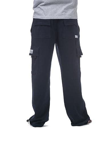 Pro Club Men's Heavyweight Fleece Cargo Pants thumbnail 3