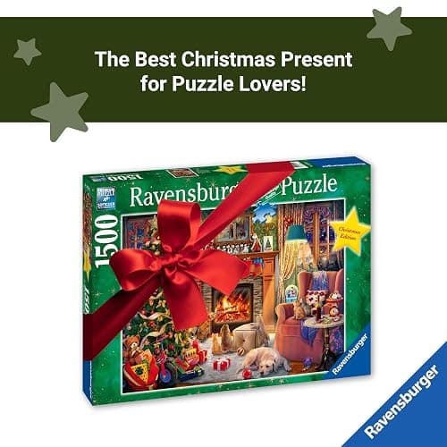 Ravensburger - Rockefeller Christmas - 1000 Piece Jigsaw Puzzle - Enjoy Rockefeller Center During The Holidays - Magical Ice Skating Scene - Premium Quality - Ages 12+ thumbnail 5