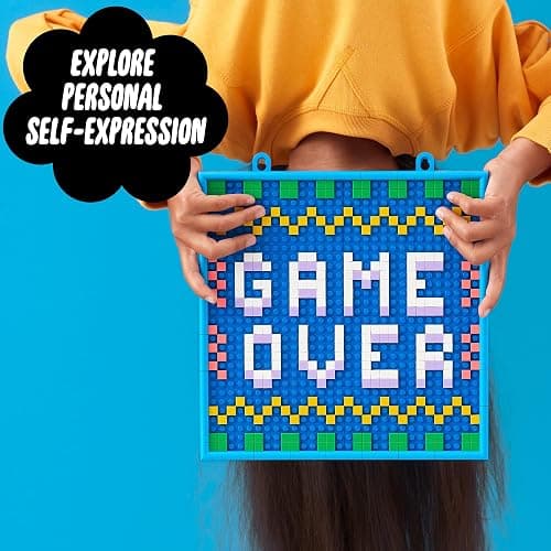 LEGO DOTS Big Message Board 41952 DIY Craft Decoration Kit; A Customizable Canvas Designed for Kids Aged 8+ (943 Pieces) thumbnail 3