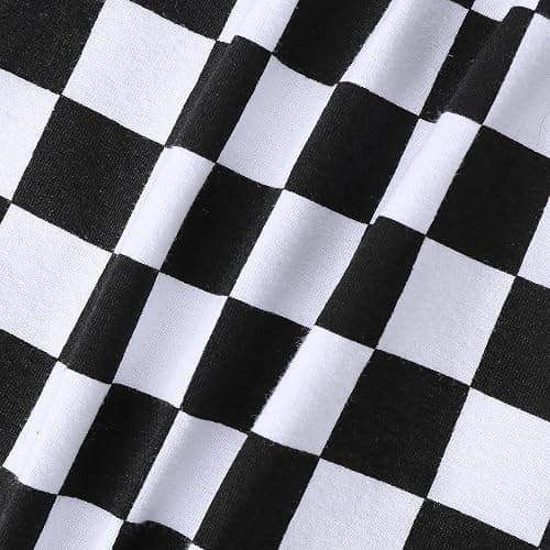 Karuedoo Newborn Baby Boy Girl Clothes Checkered Long Sleeve Zipper Romper Jumpsuit One Piece Bodysuit Fall Winter Outfit thumbnail 7
