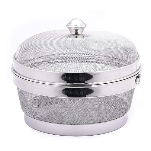 Nobel Stainless Steel Wire Mesh Basket for Fruits & Vegetables Size 25 cm - Image 1