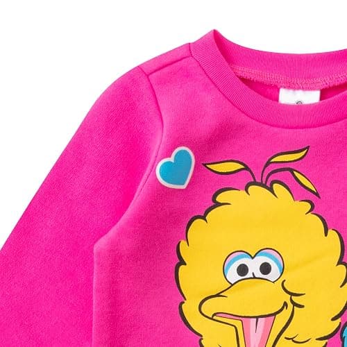 Sesame Street Girls 2 Piece Sweater and Pants Set for Infant and Toddler thumbnail 3