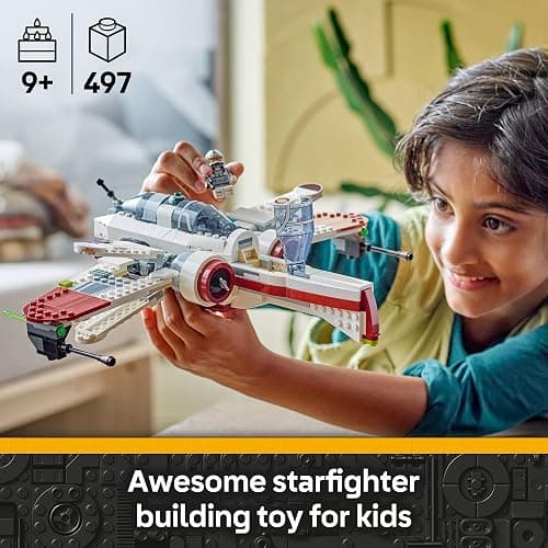 LEGO Star Wars: Revenge of The Sith ARC-170 Starfighter Spaceship Building Toy - Kids Star Wars Toy for Boys and Girls, Ages 9+ - Gift Idea for Birthdays - 75402 thumbnail 2