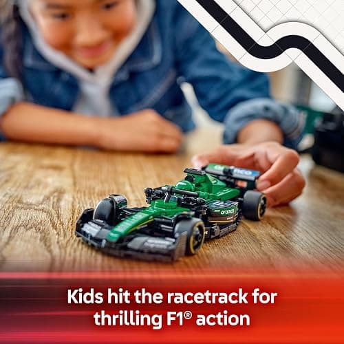 LEGO Speed Champions Aston Martin Aramco F1 AMR24 Race Car Toy - Building Set for Kids, Boys & Girls, Ages 10+ - Toy Car for F1 Fans - Gift Idea for Birthday - 77245 thumbnail 2