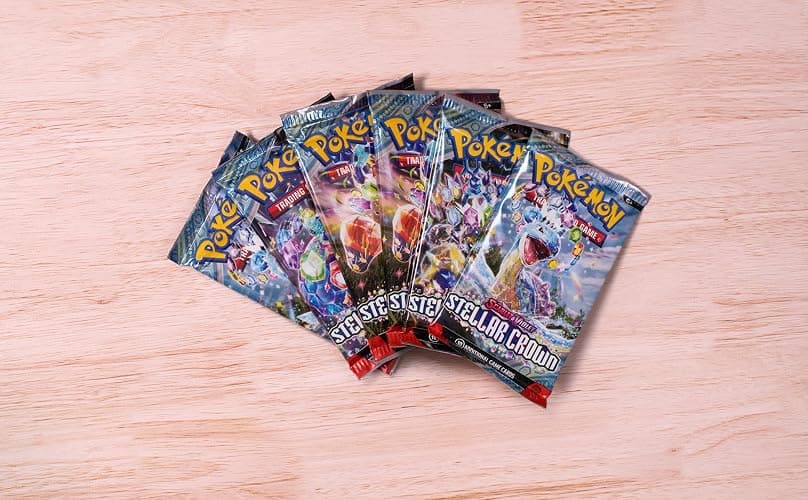 Pokémon TCG: Scarlet & Violet—Stellar Crown Booster Bundle (6 Booster Packs) thumbnail 2