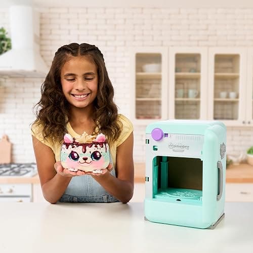 Cookeez Makery Freezy Cakez. Mix & Decorate Your Plush Best Friend! Place Your Cake Mix in The Freeze and Be Amazed When A Scented, Shivering, Interactive Plush Friend Comes Out. Styles May Vary thumbnail 10