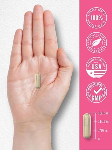 Carlyle Maca Root Capsules for Women | 150 Count | Non-GMO, Gluten Free Supplement | for Her thumbnail 7